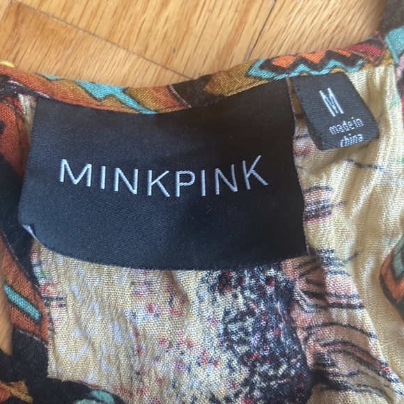 WOMEN’S Minkpink dress. Multicolored. Size M - Picture 4 of 7